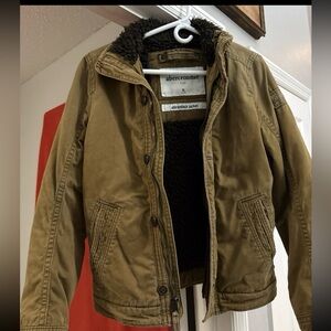 Abercrombie & Fitch Adirondack Lined Military Style Jacket - Kids XL/Adult XS